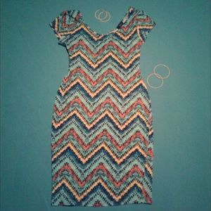 Love J multi colored dress